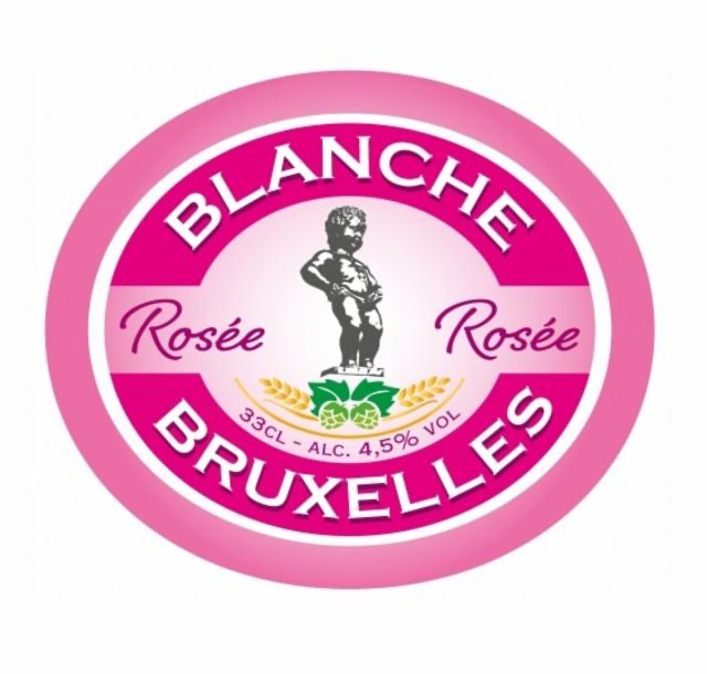 Bière Bruxelles Blanche Rosées 50cl