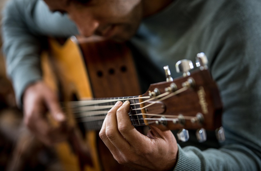Musicien Close-up 